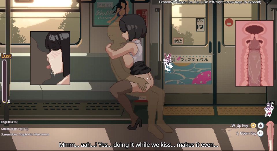 Fucking girls on a train (Train45 animations)