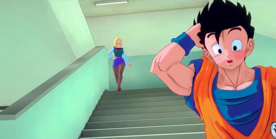 Dragon Ball Zex Chapter 2 Part 1 Android 18 and Videl Want to Fuck Gohan but..