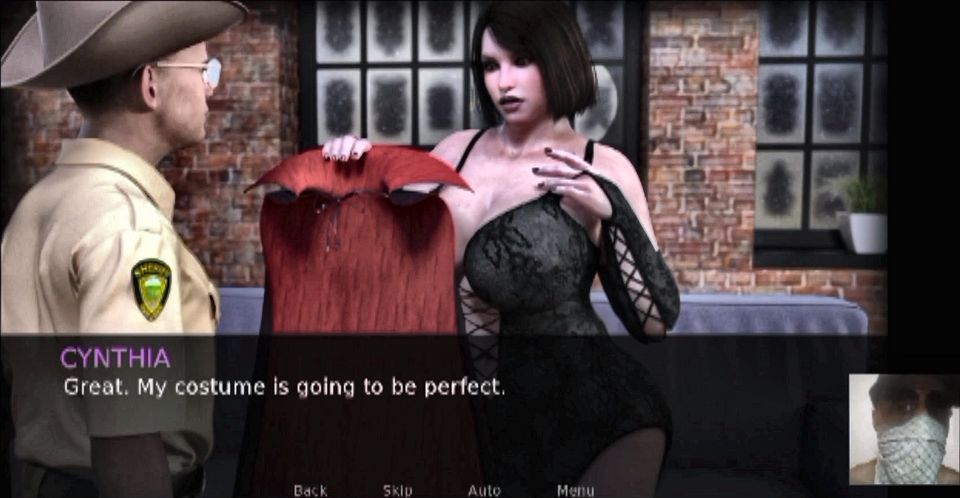 BBW girls are fucked while cosplaying on Halloween.