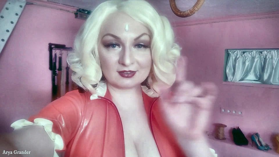 Strap-on POV rude fuck - Phone femdom video