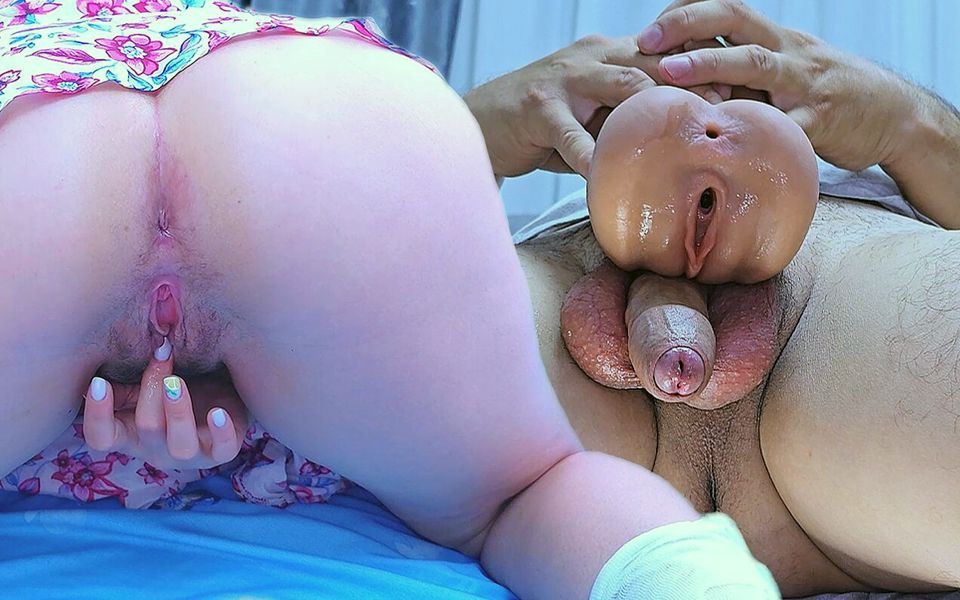 Wow!!! Jessy Sent Her Pussy Mold to a Fan to Masturbate Together