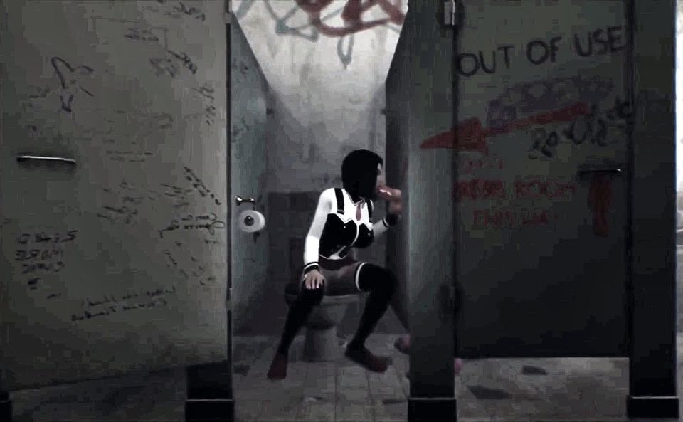 Surprise gloryhole