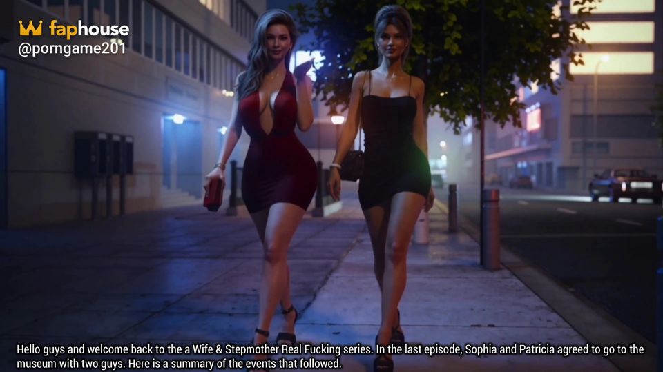 A Wife and Stepmother Real Fucking What Happened to Sophia and Patricia Before the Museum That Made Them so Horny?