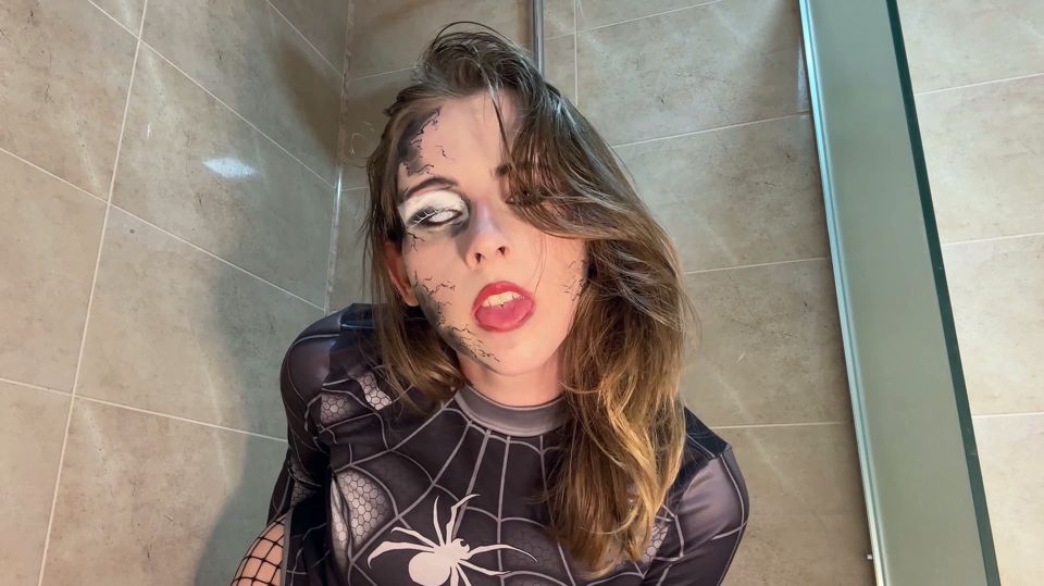 Venom Fishnet Pixie Shower - Legs Tease to Wall Toy Fun