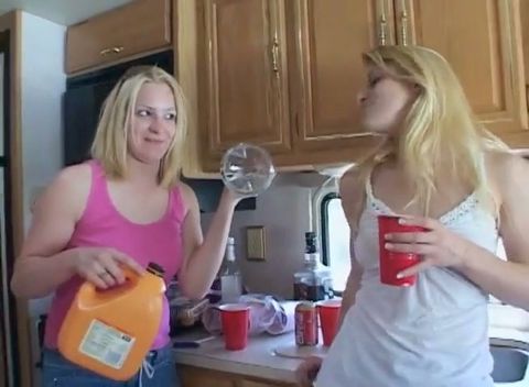 Perfect blonde ass for a big hard cock