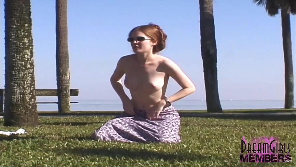 Two Friends Get Naked in a Park