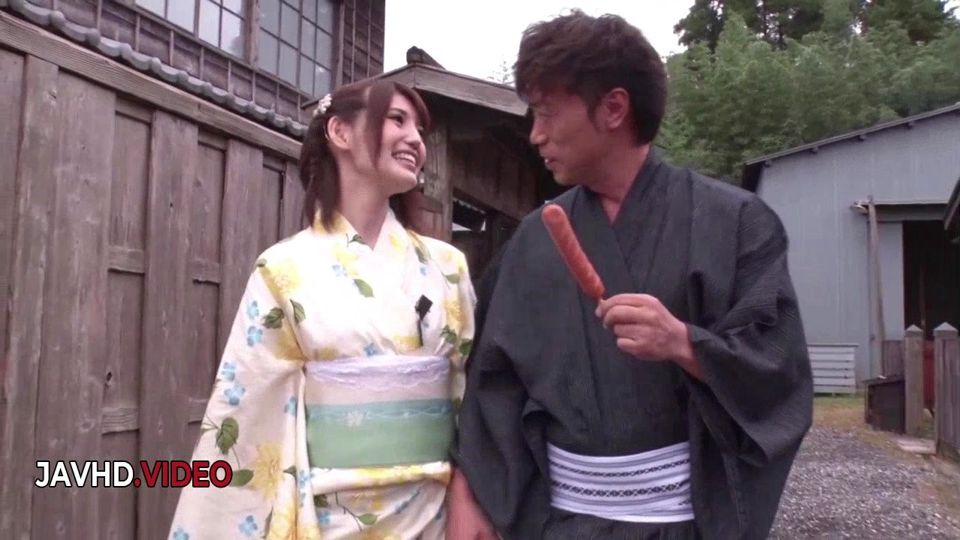 Yua Ariga's Wild Outdoor Fuck with a Big Cock