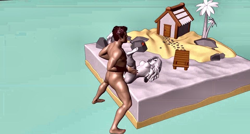 Cyberpunk 3D Adult Sex Animation Sci-Fi Character