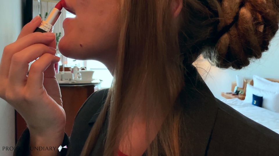 Secretary business look risky window-fuck