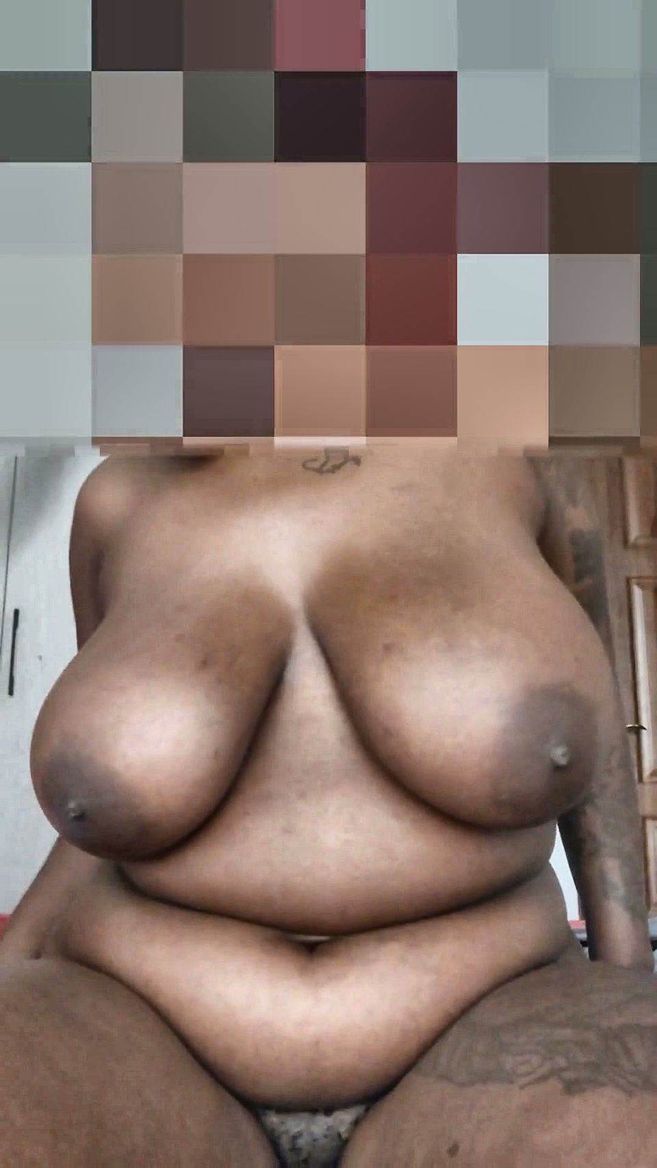 Povmessy Spitting on My Big Natural Boobs-more on My -link on Profile Here