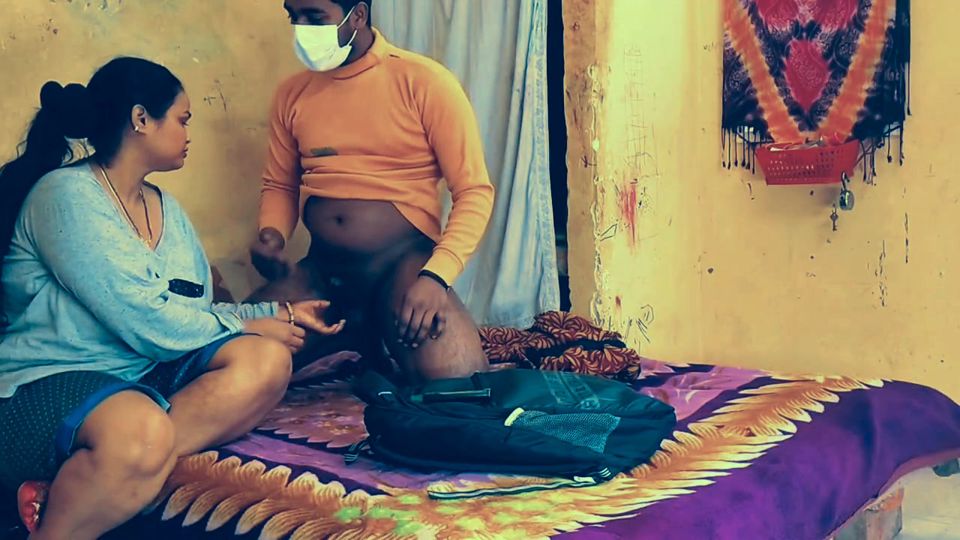 Bhabhi's Midnight Oil Ritual - She Personally Brought Everything and Spent the Whole Night Massaging and Loving Me