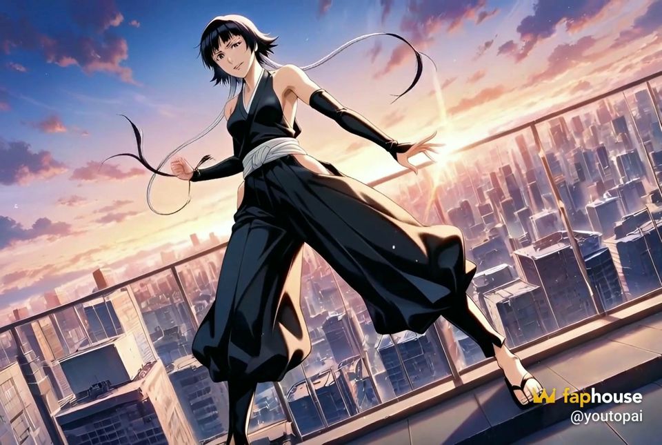 After Dark, Sui-feng Is a Dangerous Captain in the Ai Adaptation of Bleach