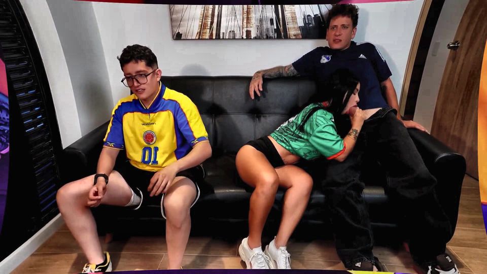 Puskas Award to My Best Friend After Being the Best Cuckold of the Year. I Fuck His Girlfriend While We Watch Football