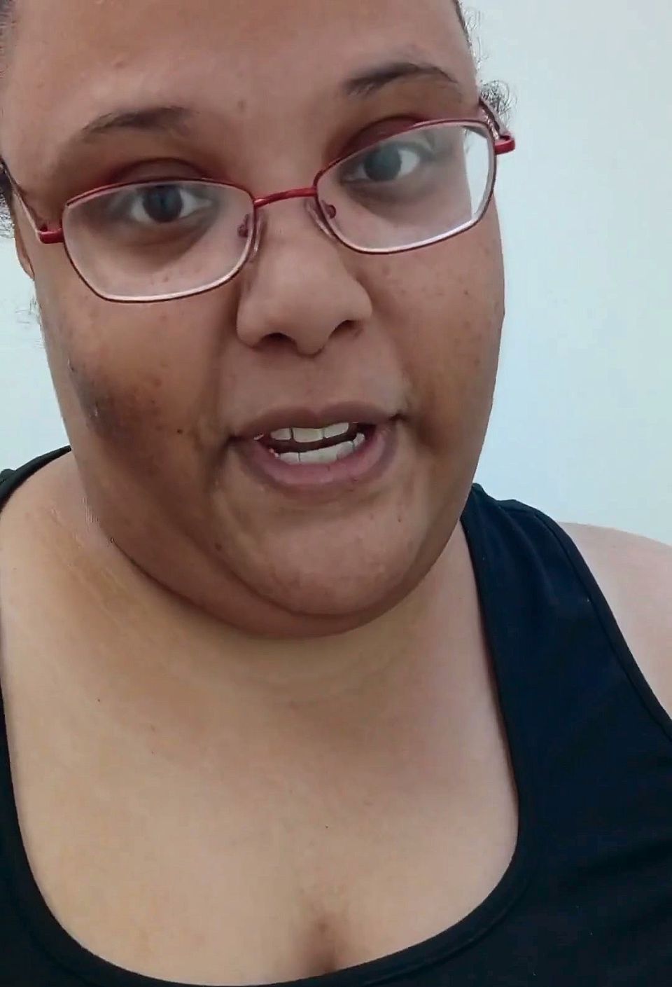 Fat Slut Having Fun in the Fitting Room at Walmart