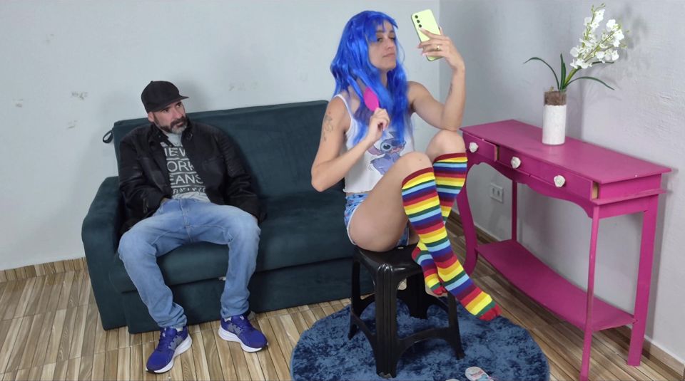 Hot Visit to Your Stepdaughter's Room!