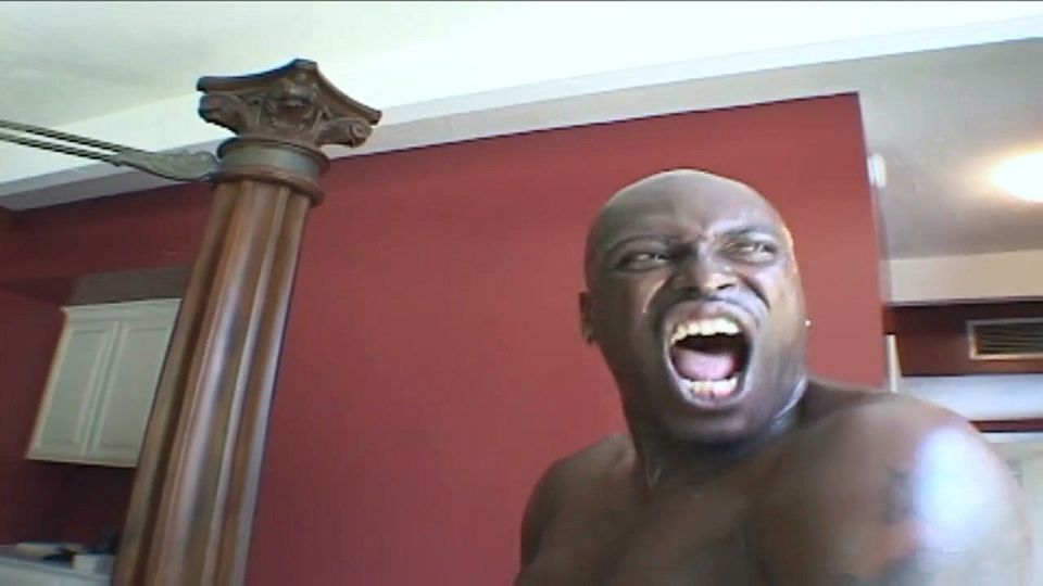 Long black cock fucked busty MILF