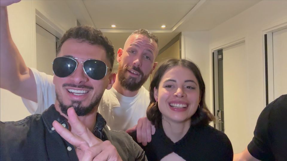Valentino Roca and Friends Give a Latina a Post-Party Creampie and Squirt