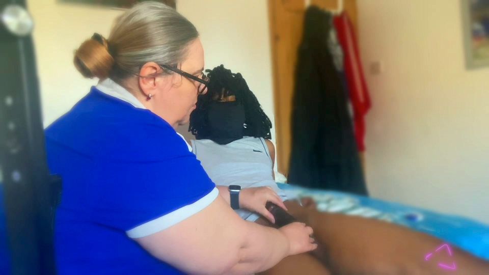 Best Grandma BBC Edging Oily Massage for Cum Dripping Huge Load