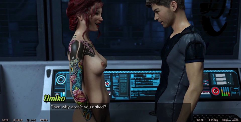 Stranded in Space - Fucking the Horny Asian Scientist