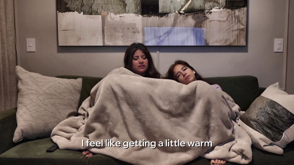 Best Friends Play Under the Sheets