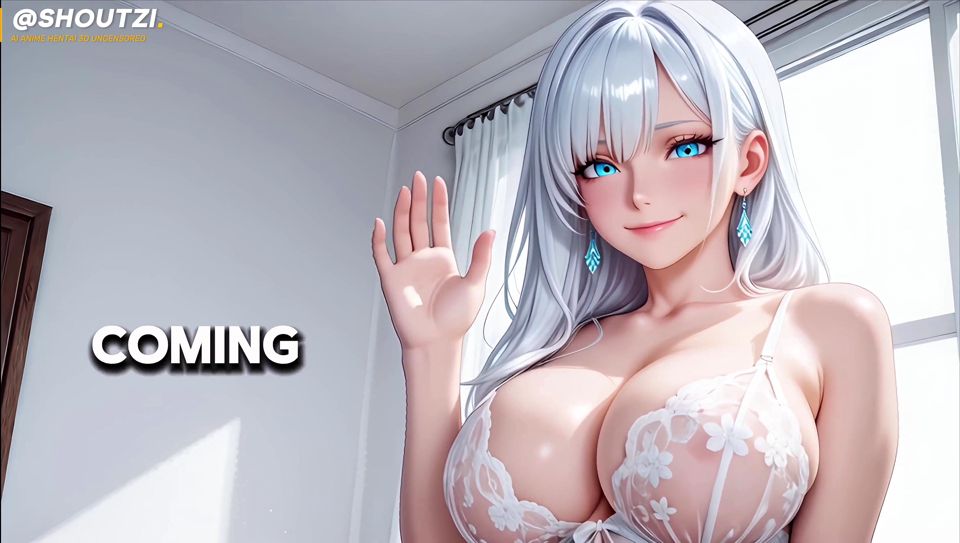Mira Is Back, White Hair Harem Girl, Anal Cowgirl Then Doggy, Facial Overflow, 4k120