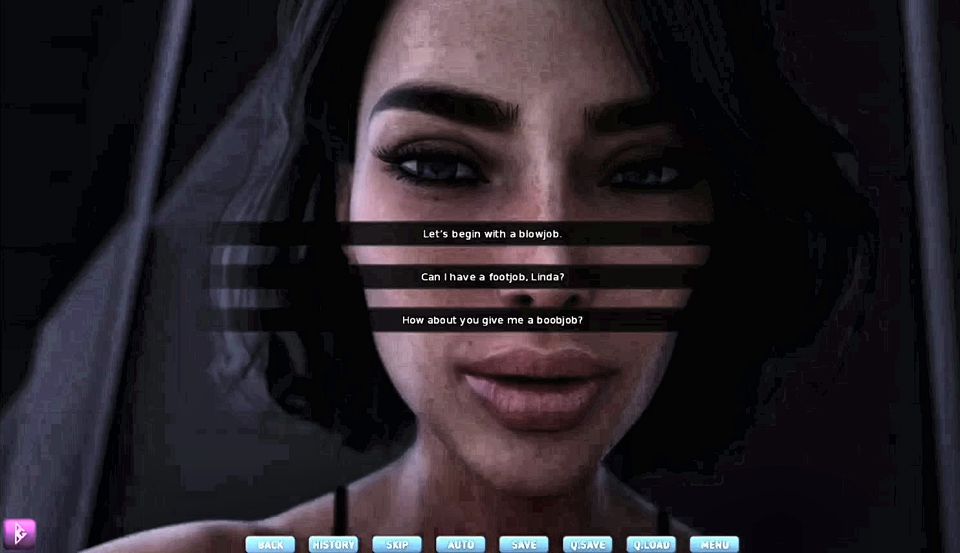 Lady with big boobs and big ass finally fucks her crush - gameplay part 2