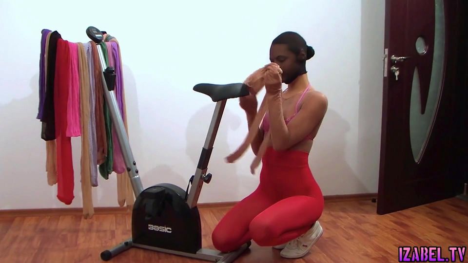 Exercise in layers of pantyhose