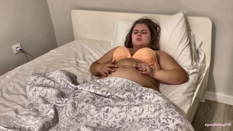 Bloated belly and farting ass