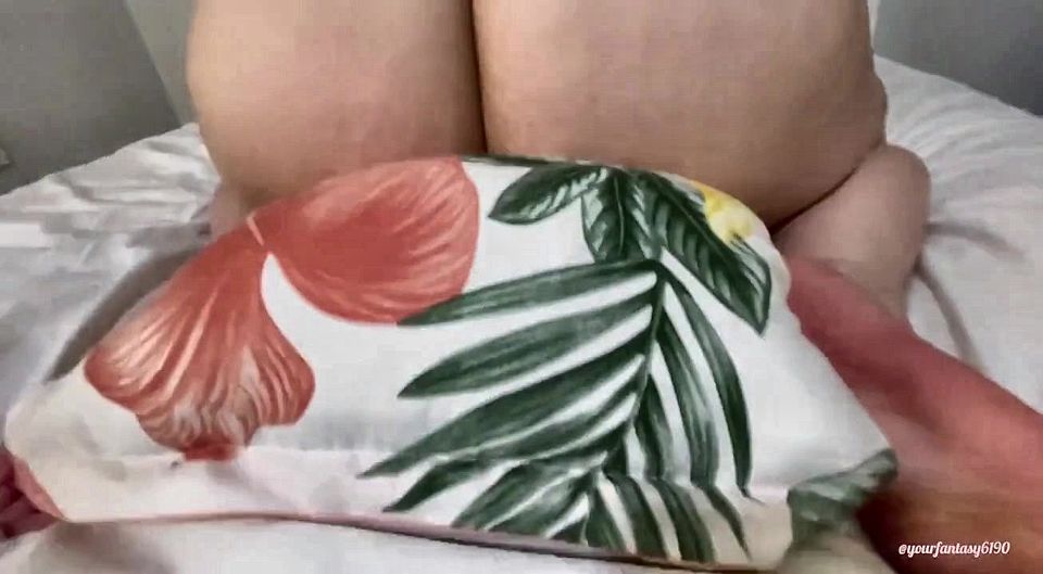 Humping a pillow and farting