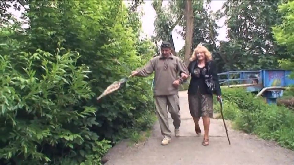 Grandparents take care of a hot step-granddaughter