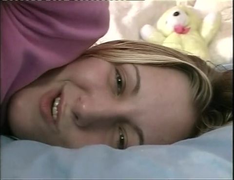 Dirty young blonde ass fucked and filled with cum