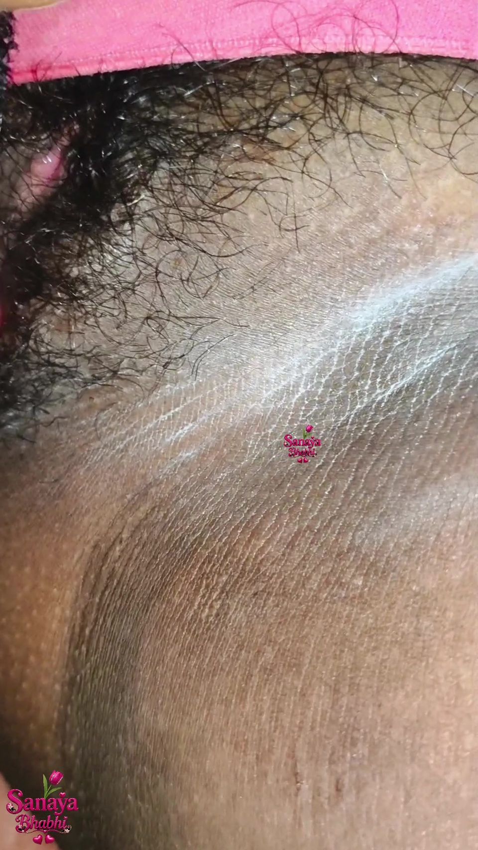 Why did Sania Bhabhi put powder on her vagina?