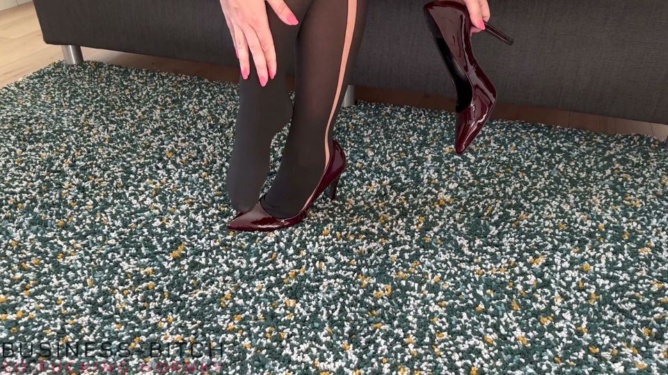 Office Secretary Nylon Pantyhose Creamy Cumshot Compilation - Business-bitch