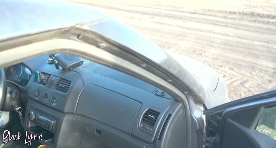 Outdoor Car Blowjob Cum Swallow