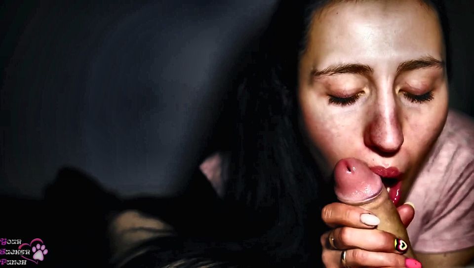Just a Regular Blowjob Before Bed with Cum Swallow 4K POV