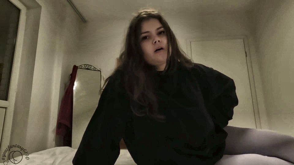 Muffled Farts on the Bed From Latina Teen