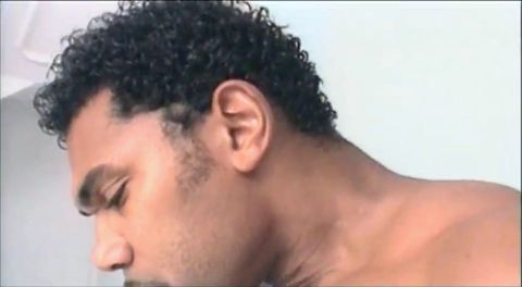 Huge black cock in pussy in mouth, cum on face